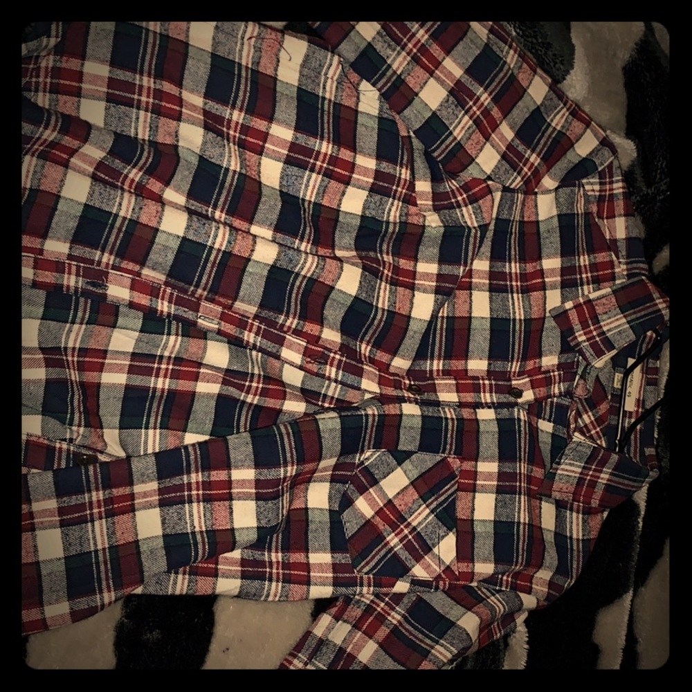 Fleece button up